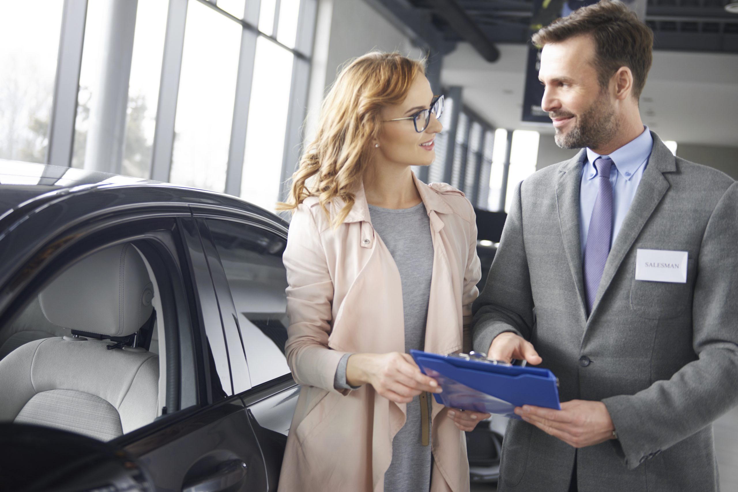 Just sign over here and the car is yours